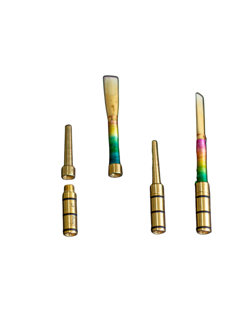 3 Oboenrohre mit Unterstücken